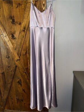 lace long sleeve wedding dress a line Silk Satin Organza